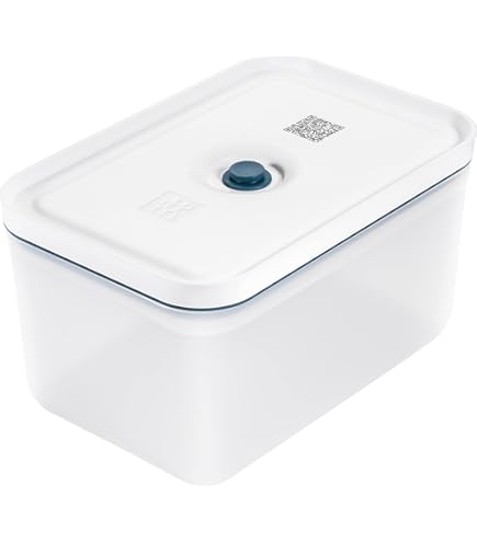 ZWILLING FRESH & SAVE Cube diffuser voor vacuümfunctie, BPA-vrij, vaatwasmachinebestendig, wit, 6 stuks