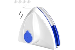 Zuofan Double Side Magnetic Fensterreiniger, Glasreiniger, Double Window Glas Wischer, Glasreinigungswerkzeug, Fensterputzer Reinigungsbürste Wiper Werkzeuge für Glasierte Fenster Dicke 3-8mm