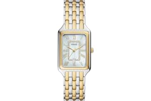 Fossil Raquel Zegarek damski, mechanizm kwarcowy, pasek ze stali szlachetnej lub skóry