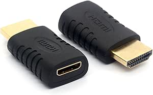 Mini HDMI Female Connector, HDMI Male to Mini HDMI Female Adapter