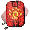 S4SQUARE ENTERPRISE Polyester 3D Hard Relaxed Fit Top Premium Football Pencil Box for Boys (Manchester United Print),Blue