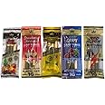 King Palm | 10 Flavoured Pre Rolls Cones Wraps | (Minis) 1g - 5 Packs Included - Strawberry Shortcake - Red Reign - Lemon Haze - Blue Grape - Fruit Passion