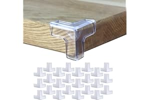 SWAVGO Eckenschutz und Kantenschutz 12 oder 24Stk/Pack Baby zur Kindersicherung - BPA-Frei, Starker Halt, einfache Anwendung für alle Möbel - Sicherheit für Baby und Kinder (Typ 3, 24)