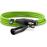 R&Oslash;DE, R&Oslash;DE Xlr-3 Premium Xlr Kablox, Xlr3v, 3mt, Yeşil