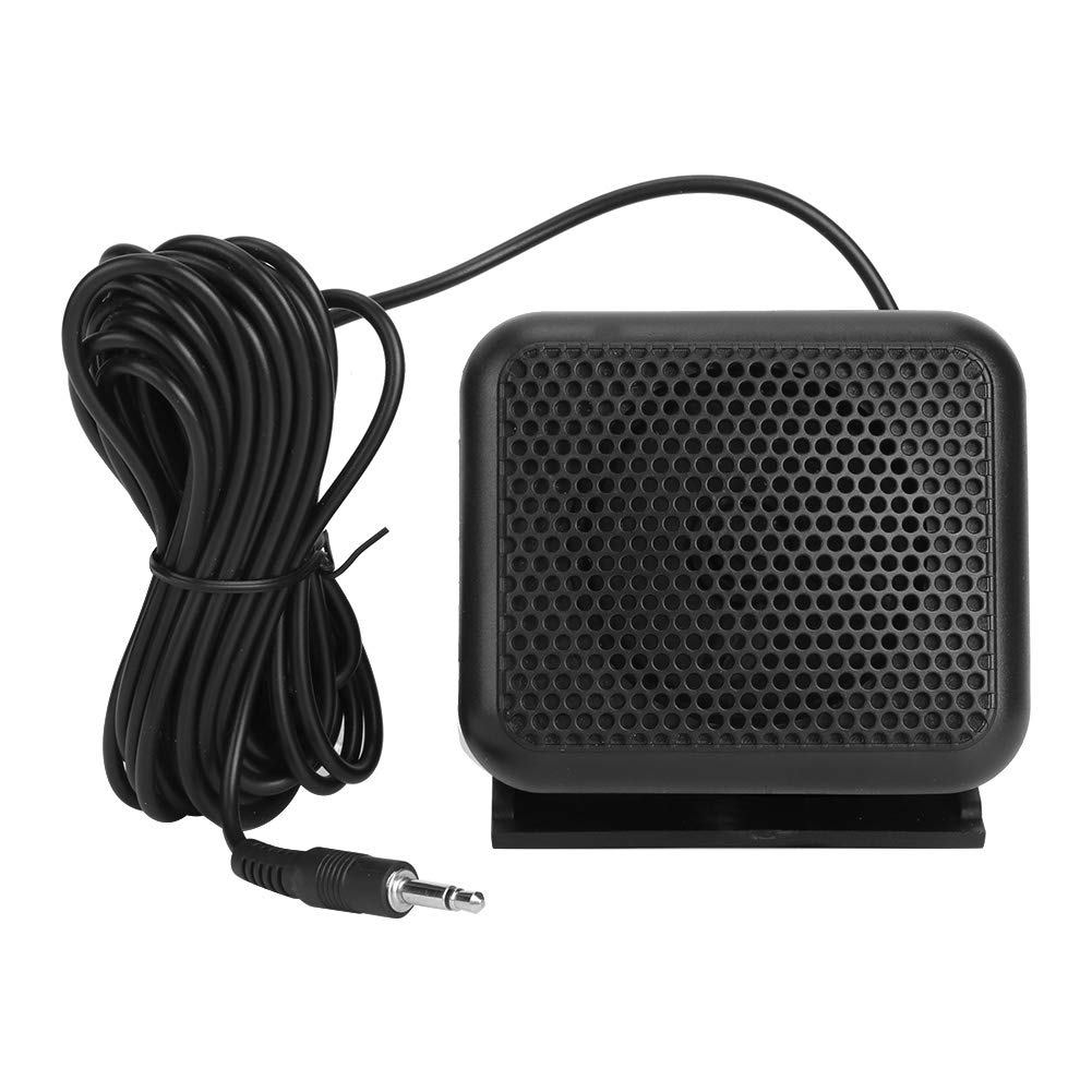 CB External Speaker Rectangular Mini NSP-100 Two-Way Radio Speaker Fit for Yaesu FT-847 FT-920 FT-950 FT-2000