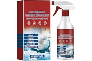 Mnozreo Spray Limpiador de Espuma de Baño,Limpiador de Ducha con Esponja,120ML,1PC,Potente Spray Descalcificador de Baño