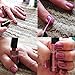 KurtzyTM 36 Pack Quality Assorted Coloured Nail Polishes Varnish For Nail Art Set