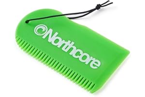 Northcore Surf Wax Comb Lime pour Planche de Surf, Mixte