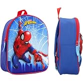 mybagstory - Backpack - 3D - Spiderman - Blue - Boy - School - Preschool - Nursery - Kindergarten - Children's Backpack - Siz