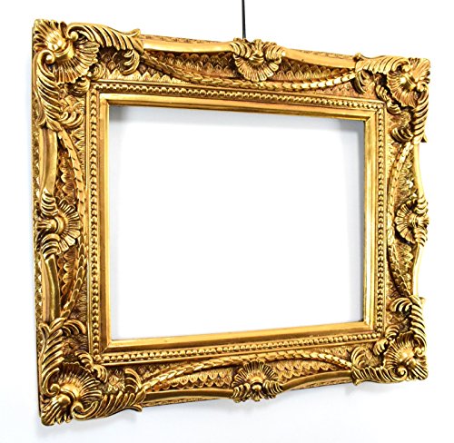 Barock Bilderrahmen Gold 60x70/ 40x50 cm (Antik) Im Retro-Vintage look durch Handarbeit hergestellt für Künstler