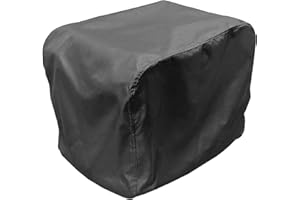 PIGMANA Outdoor Generator Covers,Universal Portable Generator Covers | Fit for Most Generators, Heavy Duty Resistant Storage Cover (Black)