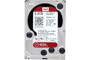 WD 3 TB SATA Hard Drive for 24 x 7 Network Attached Storage - Red