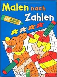 Malen nach Zahlen (Jungen) ab 5 Jahren: Amazon.de: Bücher
