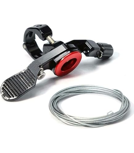 Levier De Commande Pour Tige De Selle Télescopique VTT - CNC Aluminium, 4 Positions De Montage