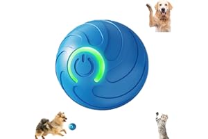 HOIDOKLY 2026 Balle Intelligente Rebondissante pour Chiens, Balle Rebondissante à Épines dures, Jouet de Saut Automatique Roulant et Interactif pour Petits Chiens, Boules pour Animaux de Compagnie