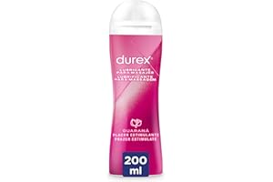 Durex Play Massage 2 en 1 Gel de Masaje & Lubricante Intimo con Guaraná 200 ml