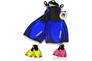 AQUAZON Alicante Aletas Ajustables, Aletas de Snorkel, Aletas de Buceo, Aletas de natación para niños y Adultos para Snorkel, natación