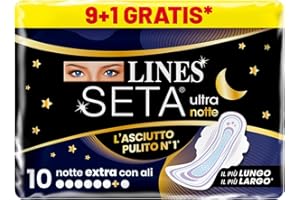 LINES SETA ULTRA EXTRA NOTTE x9 pezzi +1 in omaggio