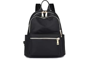 FORRICA Zaino Donna Borse Casuale Ragazza Zaino da Scuola Tessuto Oxford Impermeabile Viaggio Daypack Leggero Backpack per Universita Shopping Lavoro