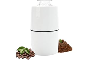 BEYKAKYE Electric Coffee Grinder - Stainless Steel Blades, One-Touch Control, Compact Grinder for Coffee Beans, Spices, Nuts, Herbs and More