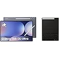 Samsung Galaxy Tab S10 Ultra, AI Tablet, Android Tablet, 5G, 12GB RAM, 256GB Storage, AMOLED Display, Anti-reflection, Durable, S Pen Included, Moonstone Gray (UAE Version) + Keyboard Cover Free