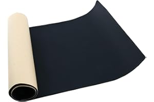 DasMarine Sponge Neoprene with Adhesive Foam Rubber Sheet, Cut to Multiple Dimensions and Lengths - DIY, Gaskets, Cosplay, Costume, Crafts (0.32cm Thick X 30cm Wide X 137cm Long)