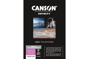 ‎CANSON CANSON INFINITY BARYTA PHOTOGRAPHIQUE II 310, C400110548, Digital Fine Art Papier, DIN A4 (21,0 x 29,7cm), 25 Blatt, 310 g/m2