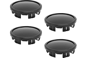 75mm Hjulnavskydd för Fordon, ABS Tåliga och Väderbeständiga, 4 Pack
