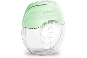 KISSBOBO sacaleches electricos,ligero delgado,con lo esencial para la lactancia materna, ideal para mamás,para amigos y parejas, set de regalo(Verde 1 piezas)