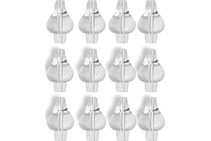 JUSONEY Ein Satz von 12- Spitze der Bebe Nasenspritze - Ersatz von Silikon fliegenden Mund Babys, Zur Reinigung der Spritzennase BEBE- Geeignet für alle Arten von Standard-Nasenspritzen ab 4 Monaten