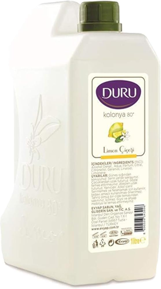 Duru Limon Kolonya, Bidon, 1 lt