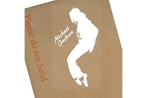 PLATINUM PLACE Vinilo adhesivo para ventanilla de coche, furgoneta, camión, diseño de Michael Jackson Billie Jean, 155 mm