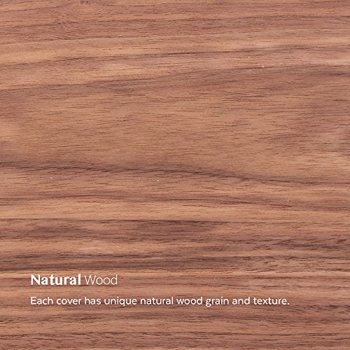 GMYLE Echte Walnuss Holz Haut Abdeckung Decal für The New Macbook 12 inch with Retina Display (Model: A1534) - 2