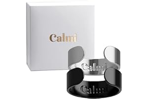 HAOJIESHUN Ring - The Natural Menopause Solution, Adjustable Ring Women Magnetic Rings for Anxiety Reduction, Better Sleep, Improves Overall Wellness2PCS-B)