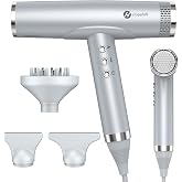 Slopehill Ionic Hair Dryer 110,000 RPM, 2000W, 320g | Brushless Motor, Magnetic Diffuser, Low Noise, Bioceramic Technology, F