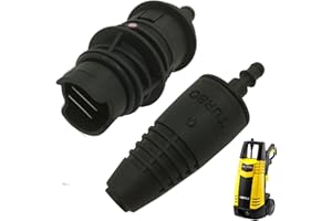 parpyon® Ricambi Accessori per idropulitrice Lavorwash - Fasa Attacco rapido a baionetta per Idropulitrici ad Acqua Fredda (Kit 2 Testine)