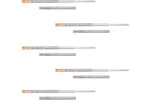 Emuca - Guías laterales para cajones con rodamiento de bolas 45 mm x 600 mm, pack de 5 juegos de guías de extracción total con cierre suave