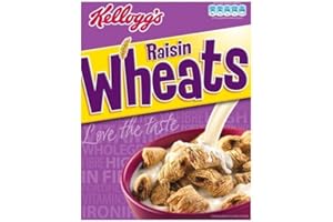 KELLOGG'S Raisin Wheats de Kellogg (de 500g) - Paquet de 2