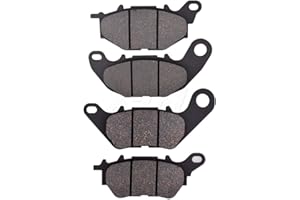 KYN Pastillas de freno delanteras y traseras para motocicleta Yamaha Xmax 125 ABS Tech Max 2019-2020, X-MAX 300 ABS Tech Max 2019-2020, disco orgánico XMAX125 XMAX300 X-MAX125 X-MAX300