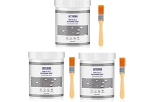 Forhome 900g Transparent Waterproof Coating Agent, Invisible Waterproof Sealant, Leakproof Adhesive for Indoor & Outdoor Use