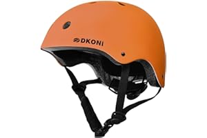 DKONI Fahrradhelm Helm Kinder, verstellbar und für mehrere Sportarten geeignet, von Kleinkind bis Jugend, 3 Größen