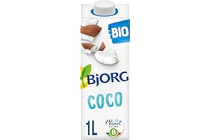 BJORG - Boisson Coco Bio - Boisson Végétale Bio - Faible Teneur En Sucres - 1L