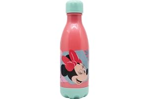STOR Minnie Mouse Daily PP Reusable Plastic Water Bottle for Kids, 560ml