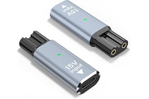 Newding 15V HQ8505 Cargador Afeitadora para Philip S5466 S9976 BG7025 BG5020, para QP6651 QP6530 QP6510 QP6520 Cortapelos Hombre HC5630 HC7650 MG7930 MG7720 MG7770 USB Adaptador