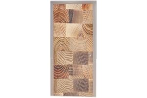 A.Monamour Adesivo Porta Autoadesiva Diversi Strati Di Struttura In Legno Astratto Sfondo In Legno Vinile PVC Adesivi per Porte Interne 3D Pellicola Adesiva Poster Sticker Murale Decorazione da Parete