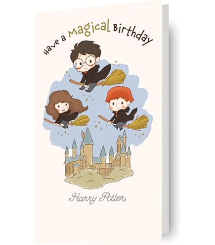 Hallmark Birthday Card - Harry Potter, Hermione Design With Puzzle Activity - View #3