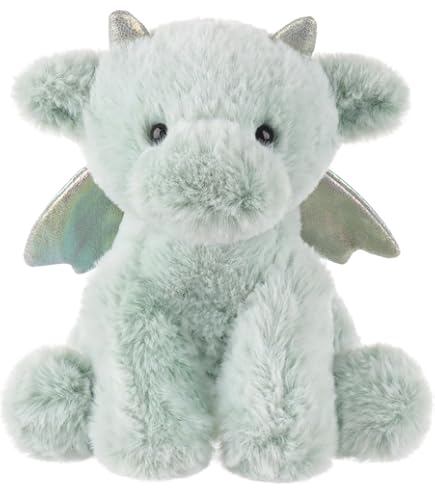 Jellycat Medium Fuddlewuddle Green Dragon Plush Soft Toy