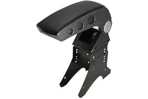 CARJOY Universal Auto Armlehne Armlehne Mittelkonsole Aufbewahrungsbox Kunstleder Carbon