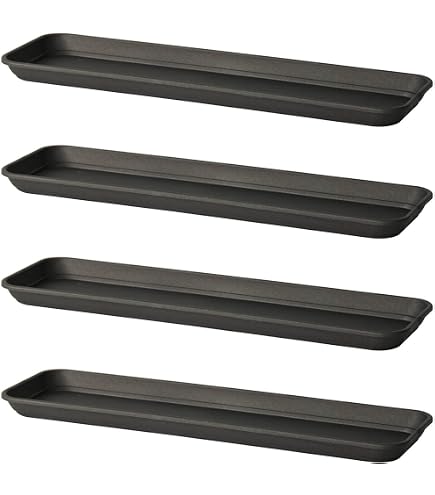 Euro3plast Inis Blumenkasten Mit Untersetzer – 80 Cm Lang, Pink, Frostfest Bis -20 °C, Aus Kunststoff