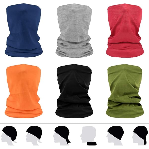 Warming Schal Halsrohr Aus Micro Fleece – Schwarz, OS Größe | Extrem Weich, Dehnbar & Bequem